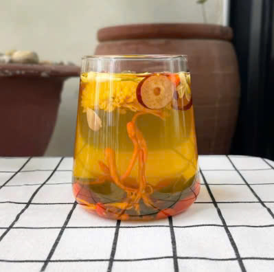 Trà đông trùng 7 vị